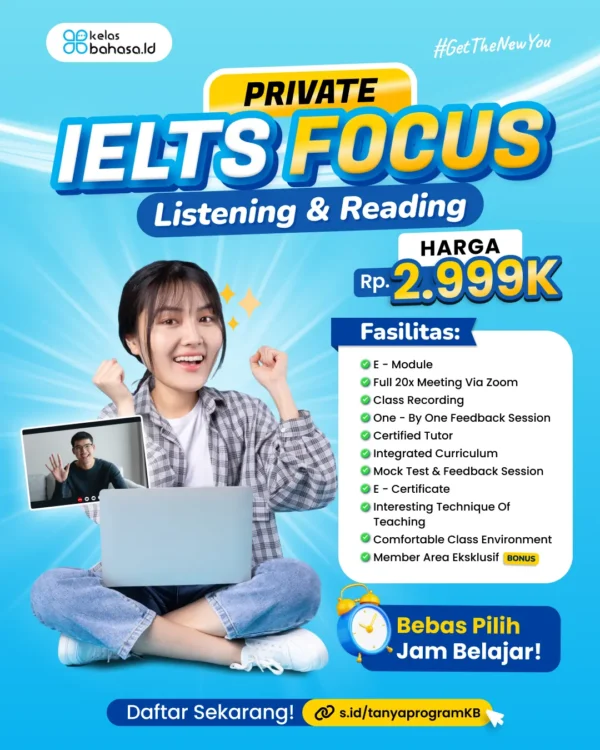 PRIVATE IELTS FOCUS (Listening&Reading)