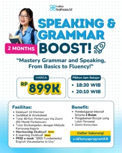 Speaking and Grammar Boost