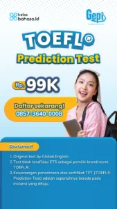 TOEFL Prediction Test