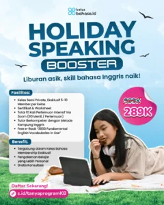 Holiday Speaking Booster