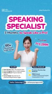 Speaking Specialist 3 months