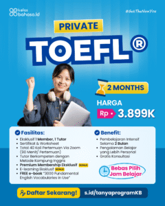 Private TOEFL (2 months)